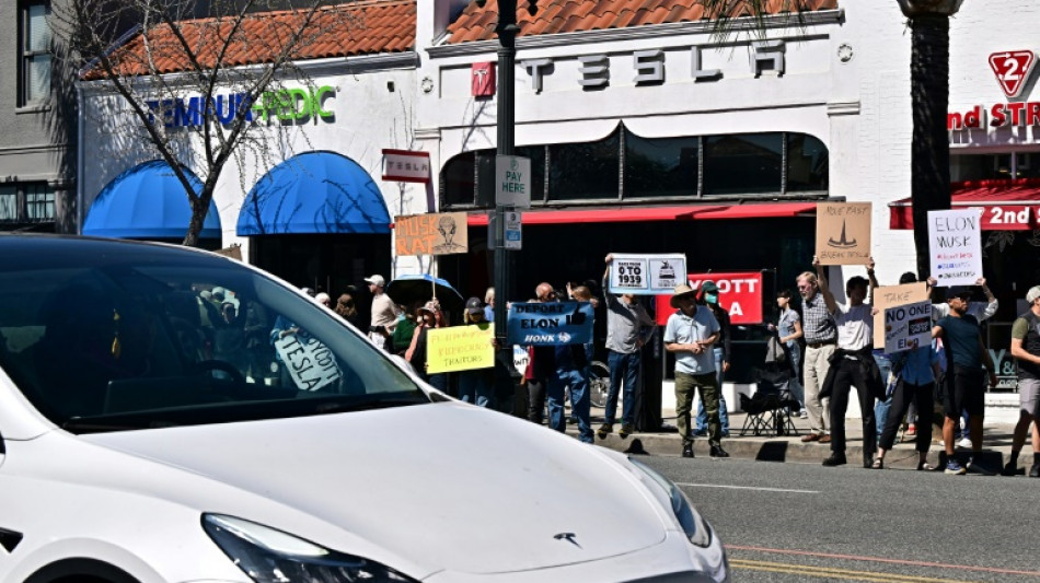 M&auml;rkte in Aufruhr: Tesla-Aktie im Sinkflug - symbolische Unterst&uuml;tzung von Trump