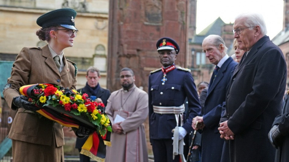 Steinmeier gedenkt der Opfer von NS-Luftangriff im englischen Coventry