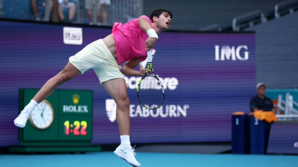 Alcaraz, Rybakina y Cer&uacute;ndolo siguen con pasos firmes en el Abierto de Miami