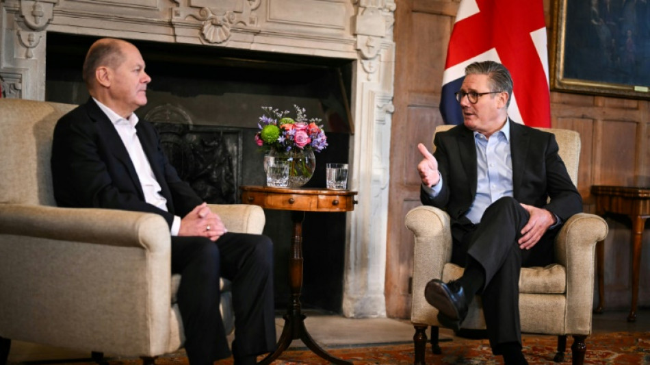 Scholz warnt die USA bei Treffen mit Starmer vor Zollerh&ouml;hungen