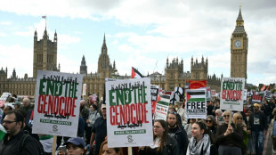 Plusieurs milliers de manifestants &agrave; une marche propalestinienne &agrave; Londres