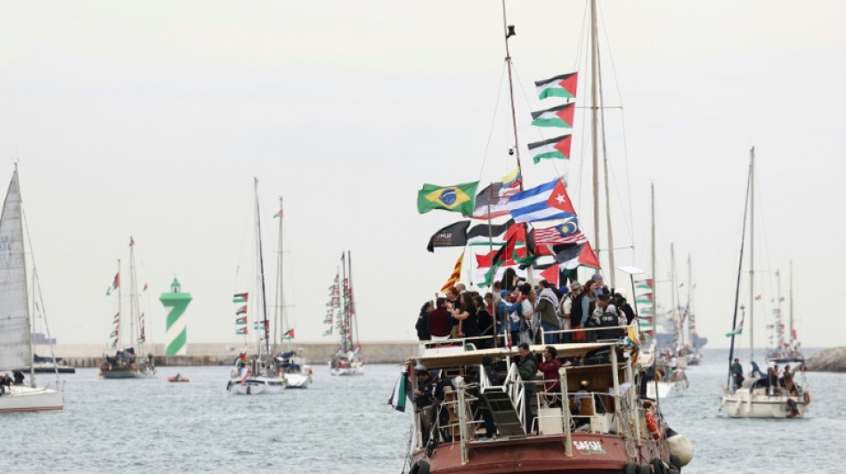 La flottille pour Gaza encercl&eacute;e par l'arm&eacute;e isra&eacute;lienne selon ses organisateurs