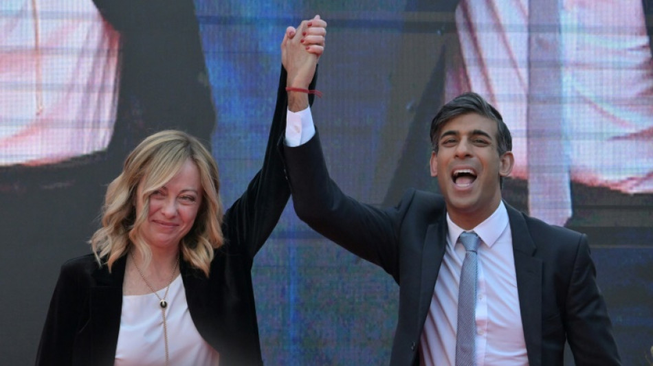 Sunak y Meloni dispuestos a hacer frente a la inmigraci&oacute;n ilegal