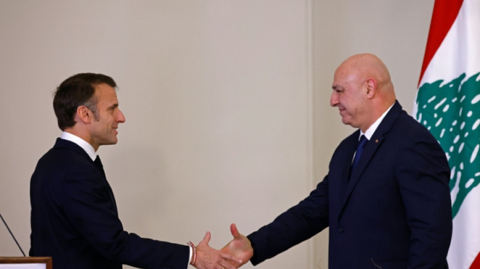 Frankreichs Pr&auml;sident Macron empf&auml;ngt am Freitag Libanons Staatschef Aoun in Paris