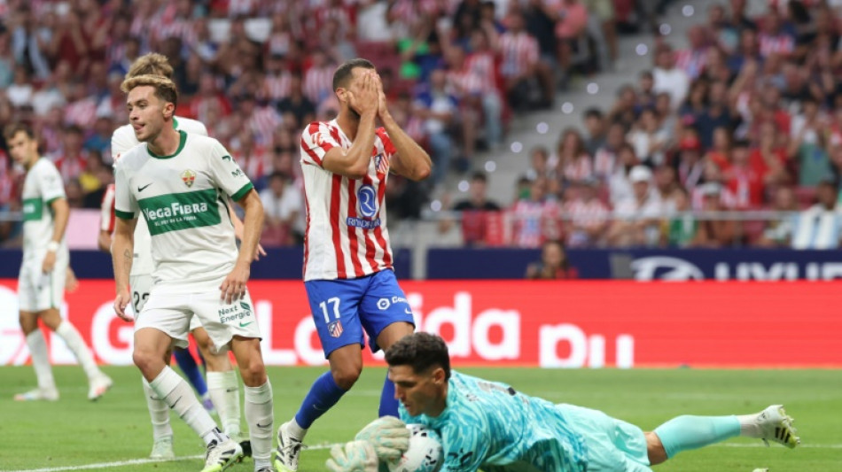 Atl&eacute;tico de Madrid empata em casa com Elche (1-1) pela 2&ordf; rodada do Espanhol
