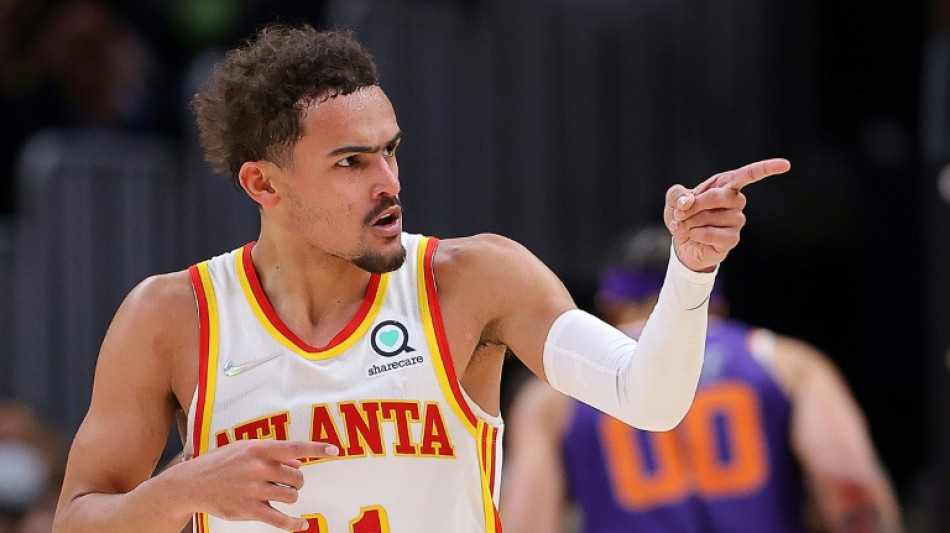 NBA: les Hawks mettent fin à la série de 11 victoires des Suns