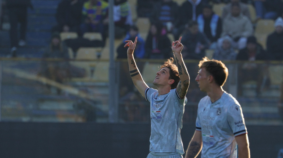 Colpo dell'Udinese a Parma, 2-0 con Zaniolo e Davis