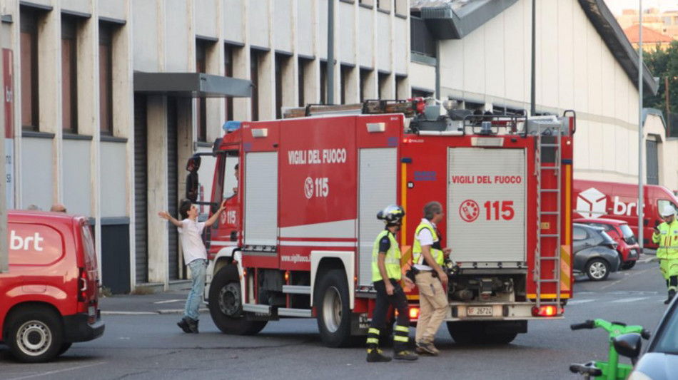 Domato il maxi incendio a Milano