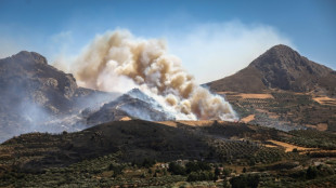 Gr&egrave;ce: la Cr&egrave;te toujours en proie &agrave; un incendie port&eacute; par des vents violents