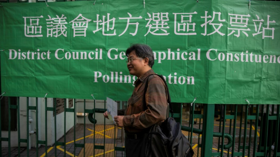 A Hong Kong, premi&egrave;res &eacute;lections locales r&eacute;serv&eacute;es aux candidats "patriotes"