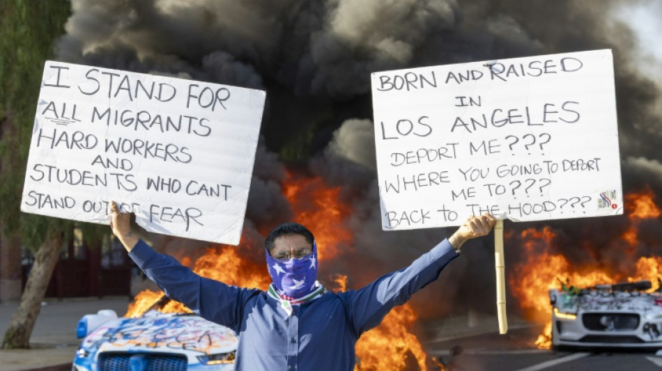Seit Jahren nicht gesehene Krawalle in Los Angeles: Trump l&auml;sst Nationalgarde einmarschieren