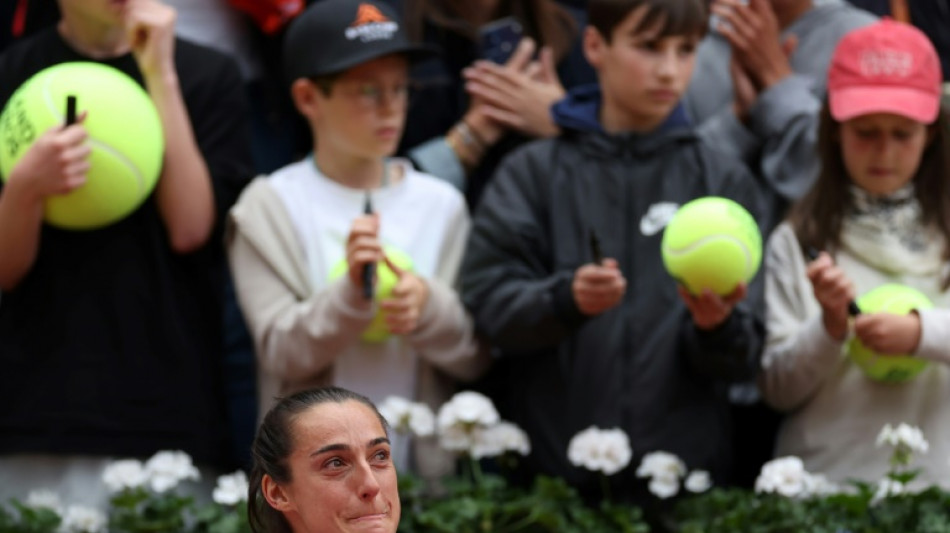 Roland-Garros: Garcia tombe d'entr&eacute;e pour sa derni&egrave;re