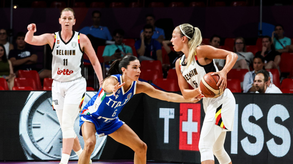 Basket: Euro donne; Italia ko, in finale va il Belgio