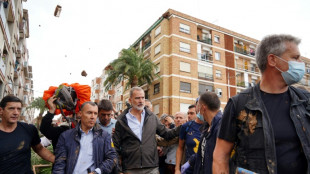 Reis da Espanha e autoridades s&atilde;o recebidos com lama e insultos nas regi&otilde;es alagadas