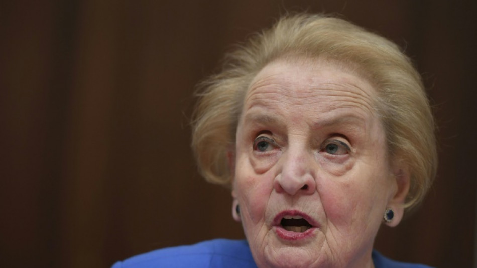 Fr&uuml;here US-Au&szlig;enministerin Madeleine Albright mit 84 Jahren gestorben