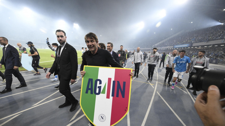 Festa scudetto: Conte, abbiamo dato tutto quello che avevamo