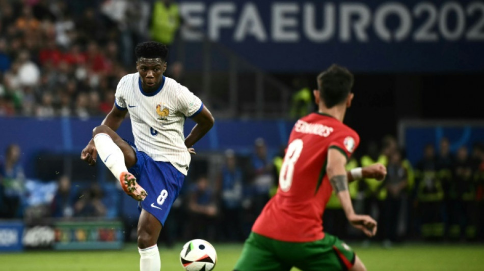 &Eacute;quipe de France: Aur&eacute;lien Tchouam&eacute;ni, capitaine des Bleus face &agrave; Isra&euml;l 