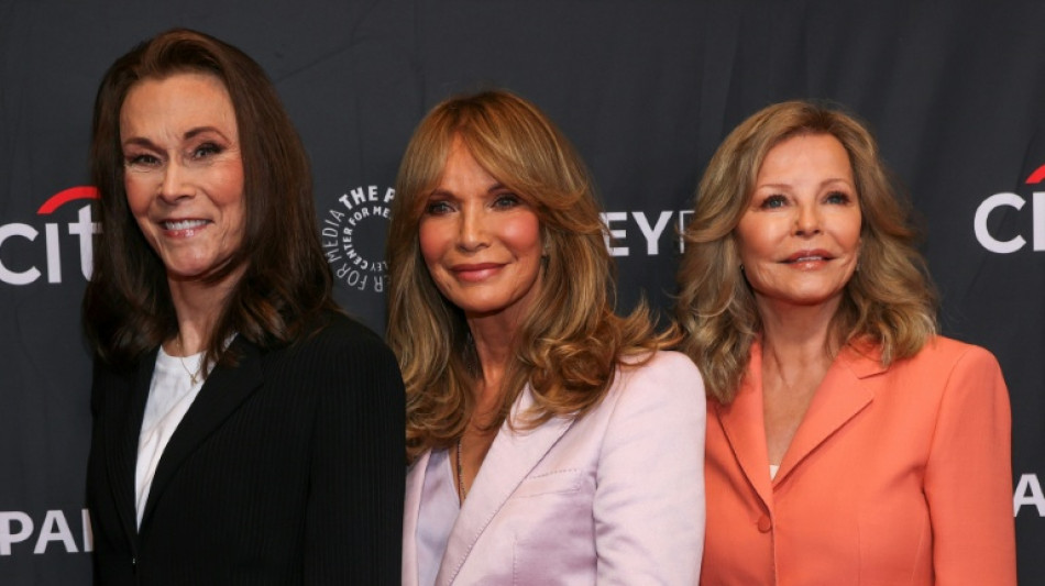 Atrizes da s&eacute;rie 'As Panteras' celebram 50 anos de estreia da s&eacute;rie