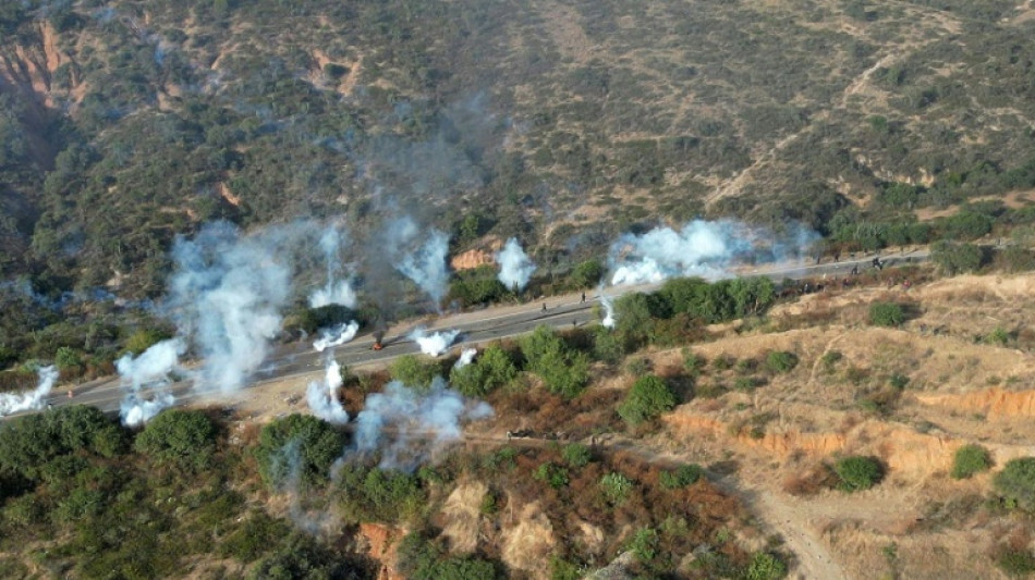 Bolivia police officer blown up by pro-Morales demonstrators: govt