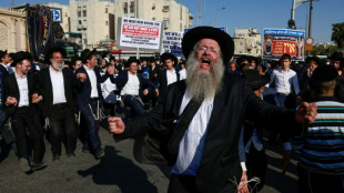 Ultraorthodoxe Juden protestieren gegen Wehrpflicht in Israel