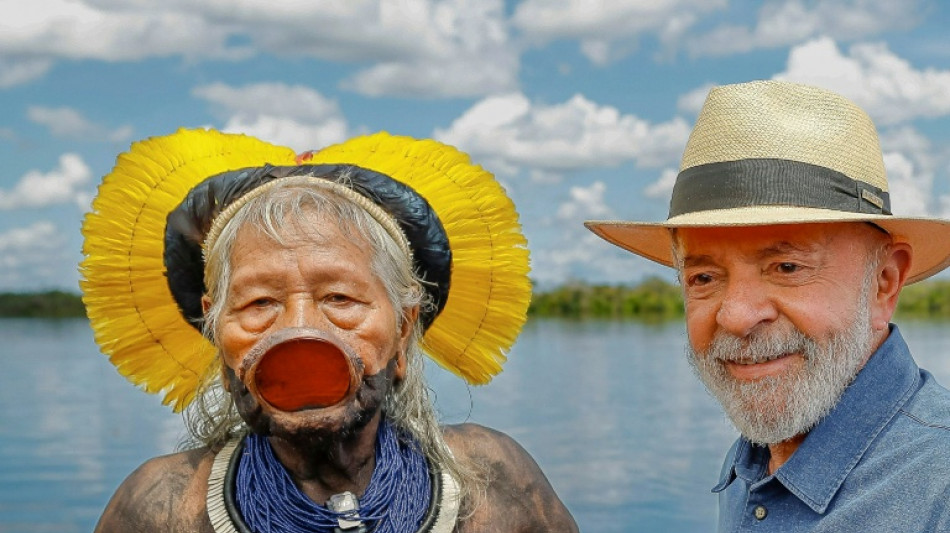 "A&uacute;n queda mucho por hacer" por los ind&iacute;genas, admite Lula ante cacique Raoni