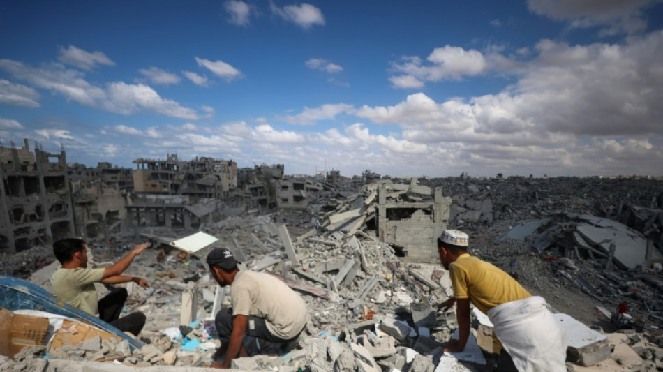 La extenuante búsqueda de cadáveres bajo los escombros de Gaza