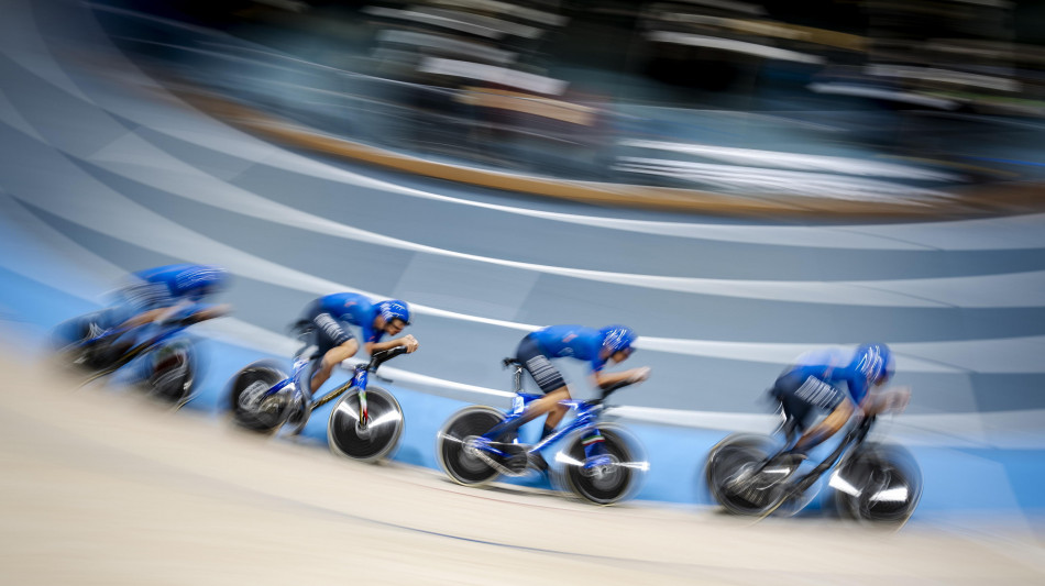 Ciclismo: Europei pista, bronzo di Favero nell'inseguimento individuale
