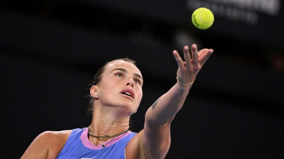Tennis: Aryna Sabalenka bat Polina Kudermetova en finale &agrave; Brisbane