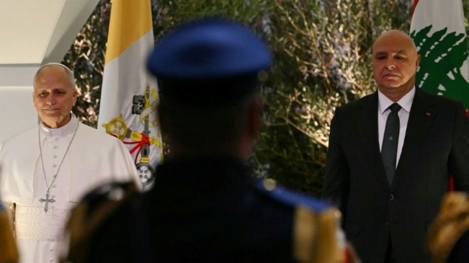 El papa León XIV llega a Líbano con un mensaje de paz