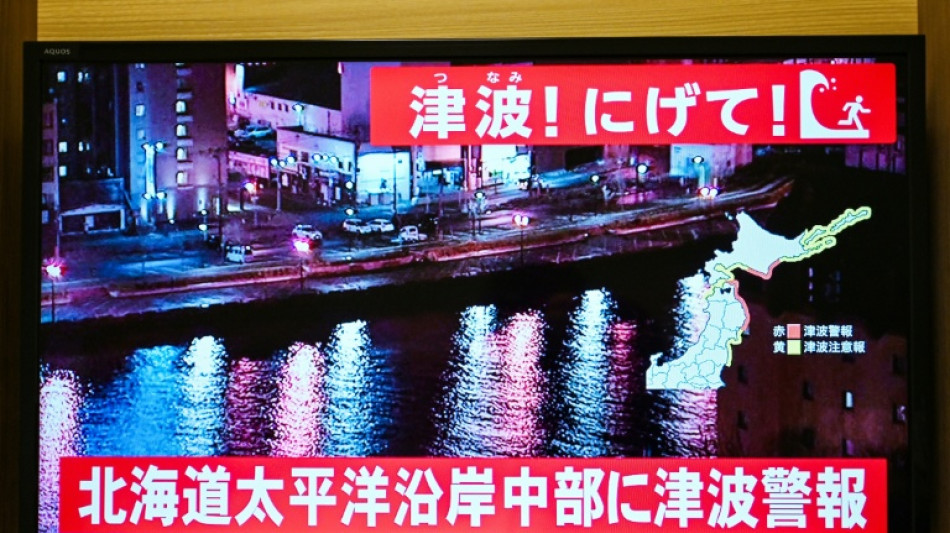 Japon : un fort s&eacute;isme entra&icirc;ne des vagues de tsunami