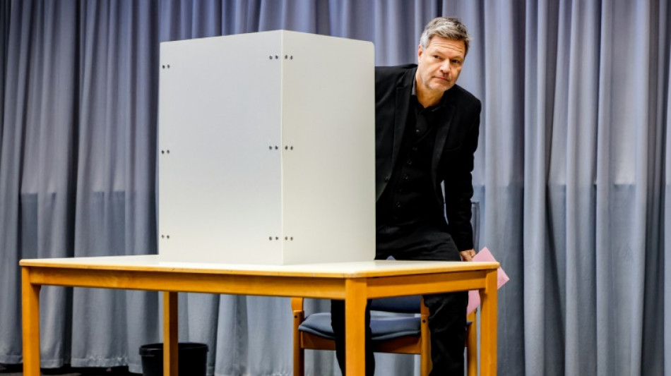 Bundestagswahl: Habeck hat in Flensburg schon gew&auml;hlt