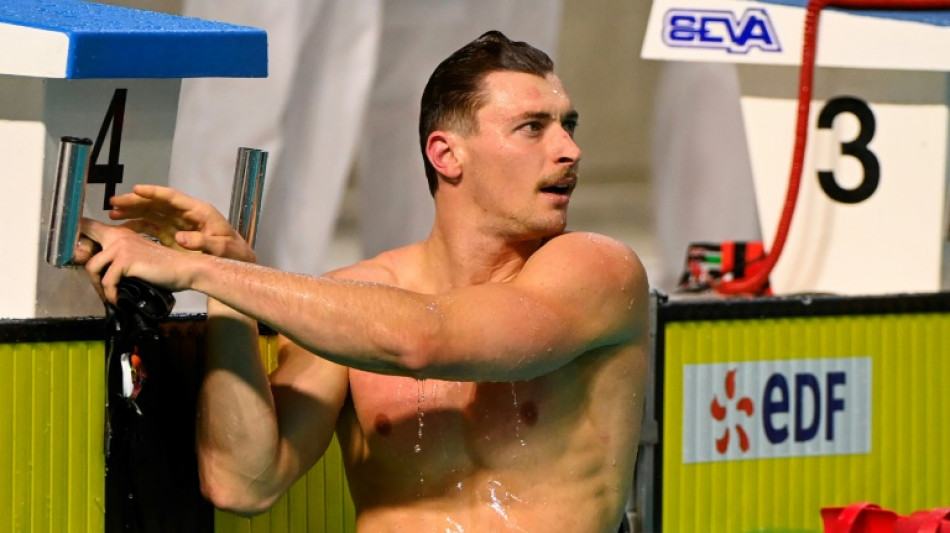 Natation: troisi&egrave;me titre pour Grousset aux Championnats de France