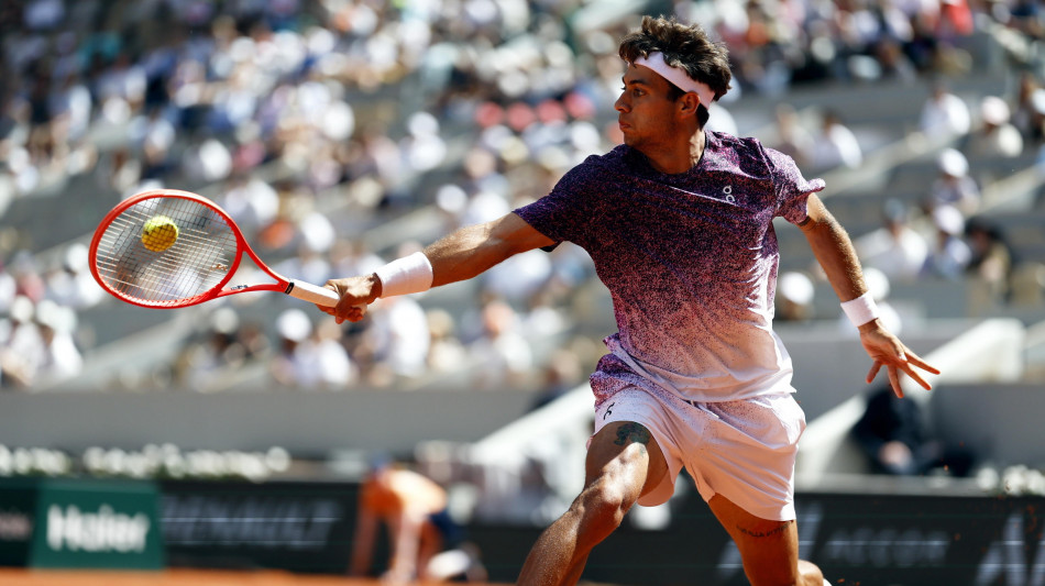 Roland Garros: Cobolli batte Svajda in 4 set e vola ai quarti
