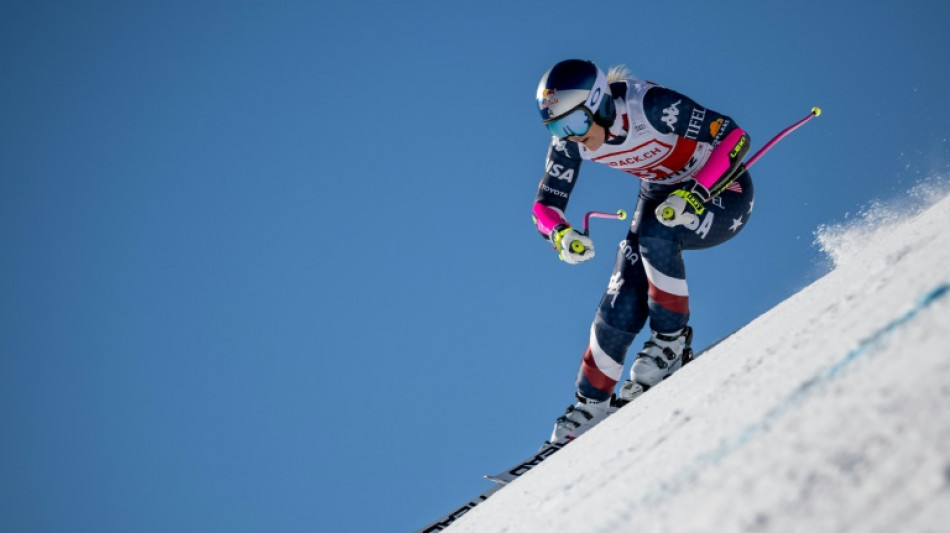 Ski: H&uuml;tter gagne le Super-G de St-Moritz, la "quadra" Lindsey Vonn 14e
