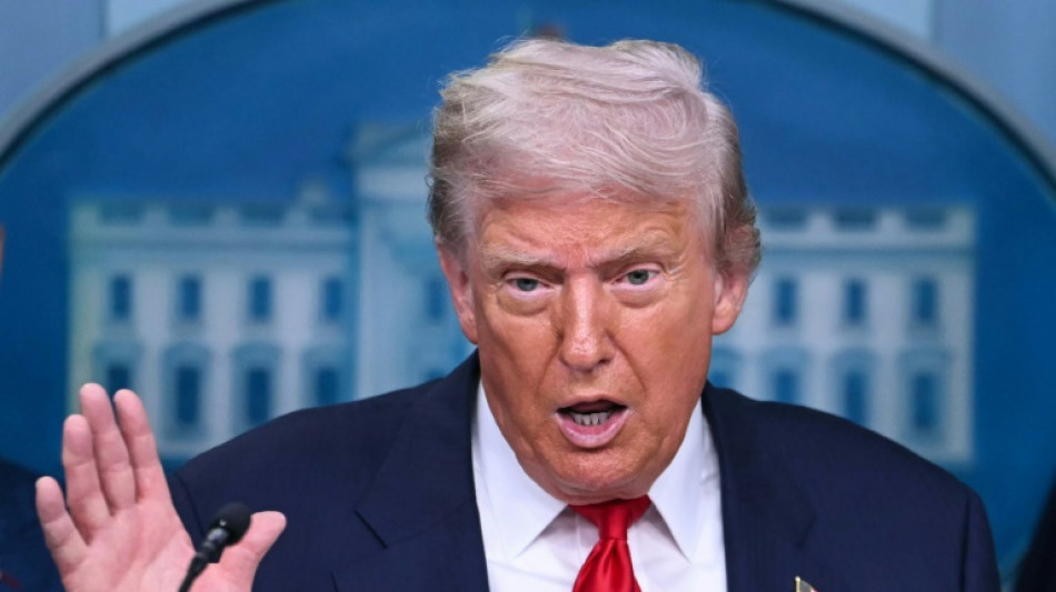 Trump d&auml;mpft Erwartungen an Treffen mit Putin in Alaska