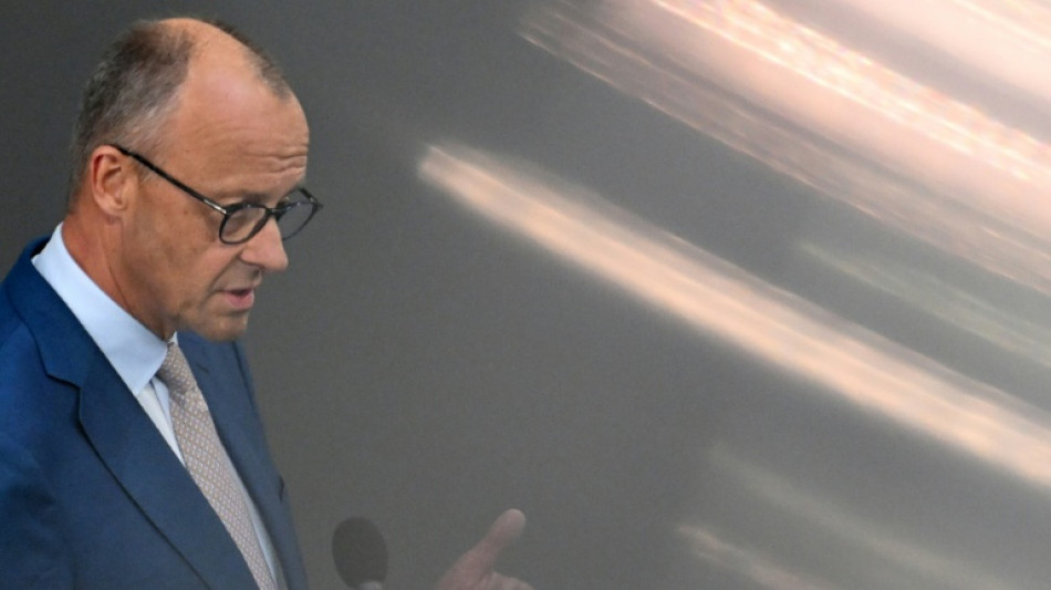 Kanzler Merz gibt Regierungserkl&auml;rung im Bundestag ab