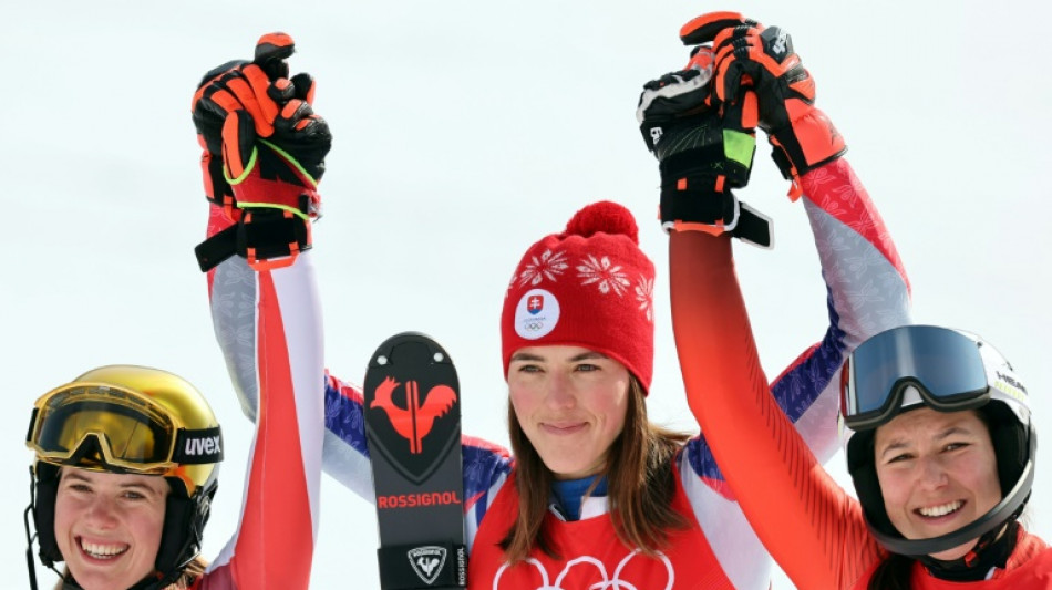 Vlhova wins Olympic slalom gold after Shiffrin misfires again