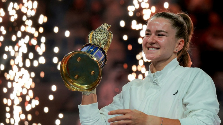 Resurgent Muchova beats Mboko in Qatar final to end title drought