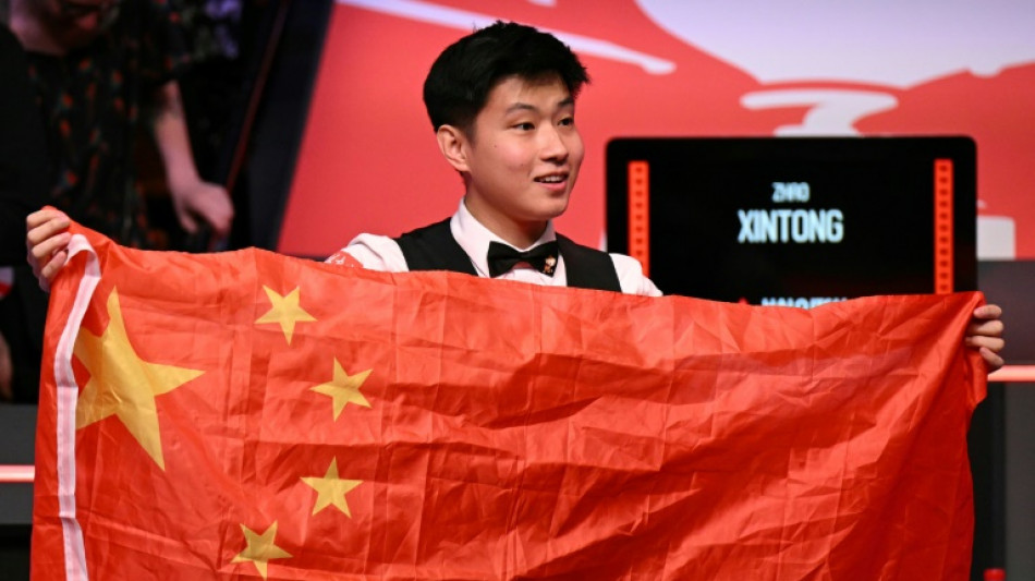 Zhao makes history as China's first World Snooker champion