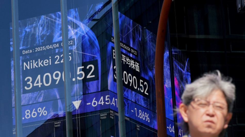 Las bolsas mundiales ampl&iacute;an sus p&eacute;rdidas tras el anuncio de los aranceles de Trump