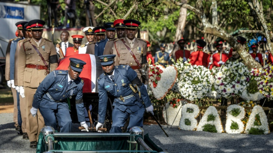 Kenya buries long-time opposition leader Raila Odinga