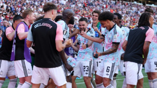 Victorious Belgian footballers troll Trump with YMCA dance