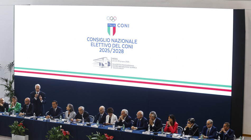 Coni: al via prima votazione, per elezione 41 preferenze