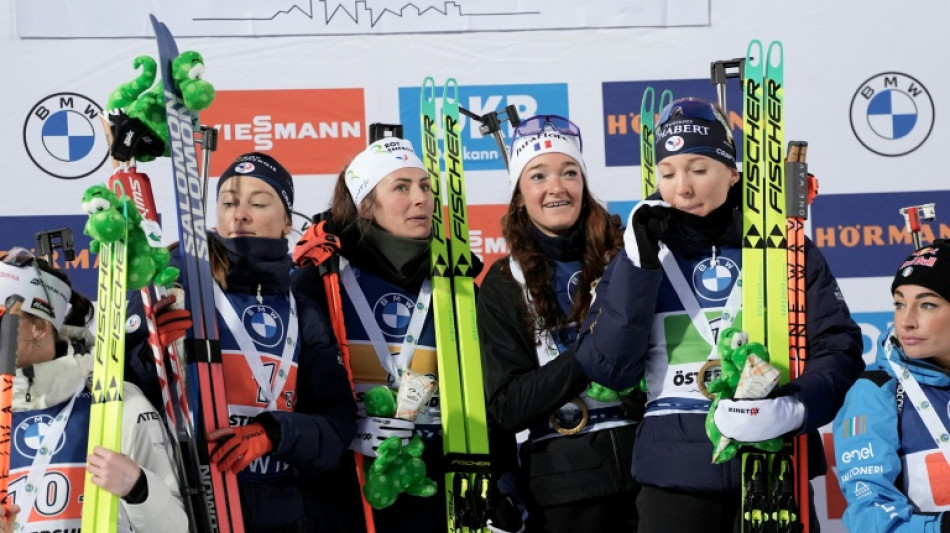 Biathlon: les Françaises brillent d'entrée dans le relais d'Ostersund