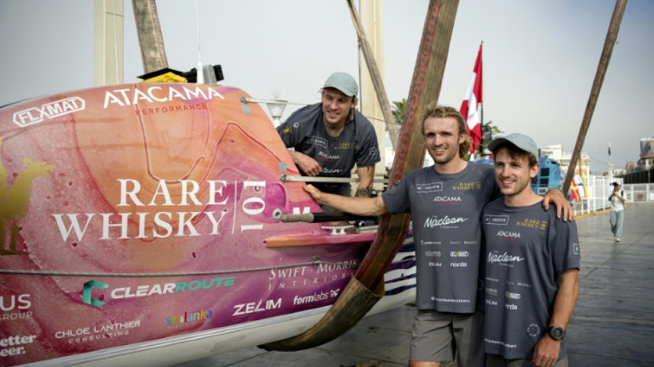 Scottish rowing brothers aim for record-breaking Pacific crossing