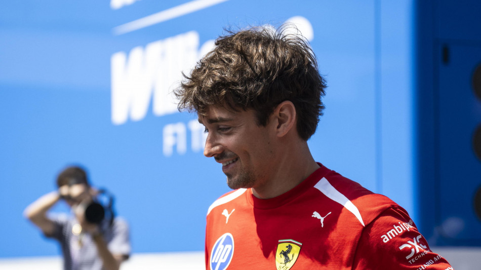 F1: la Ferrari di Leclerc vola in prime libere a Budapest, poi Verstappen