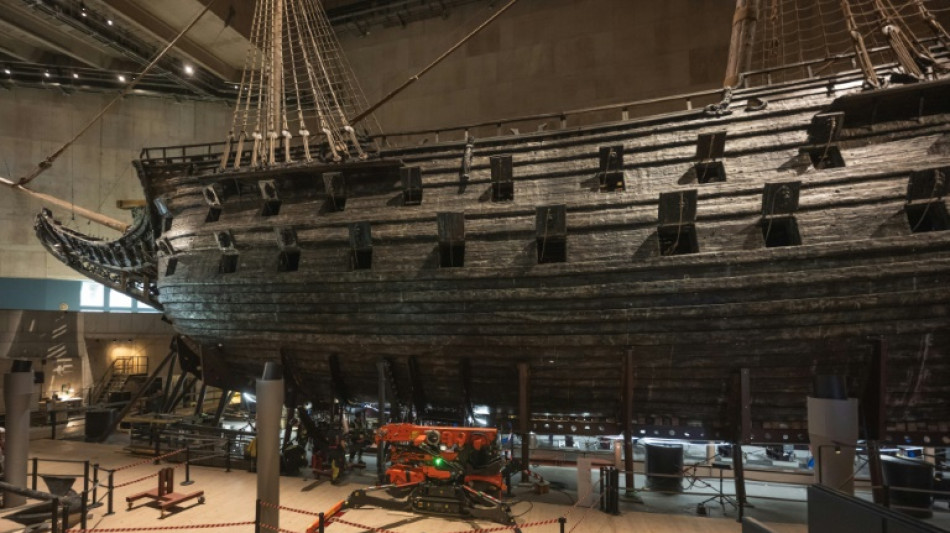 Race to save Sweden's 17th century warship in preservation project