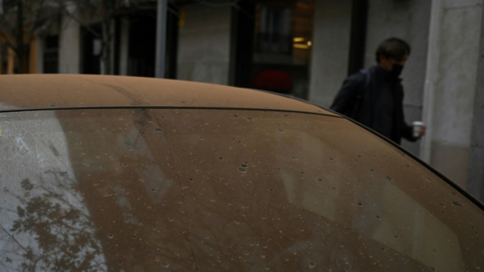 Una nube de polvo del S&aacute;hara cubre de naranja partes de Espa&ntilde;a y Francia