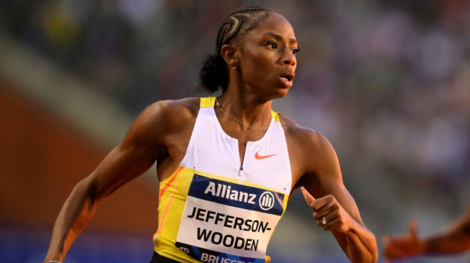 Athl&eacute;tisme: invaincue sur 100 m, Jefferson-Wooden enfonce le clou &agrave; Bruxelles