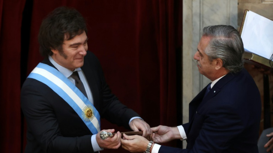 Umstrittener Rechtspopulist Milei als argentinischer Pr&auml;sident vereidigt